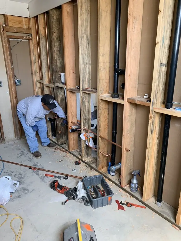 Commercial rough-in plumbing for Trenchless Sewer Repair in Slidell